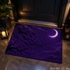 Gothic Batwing Floor Mat, Anti-Slip Water Absorbent Rug, Spooky Entrance Hall Carpet, Dark Bathroom Mat, Horror Home Decor
