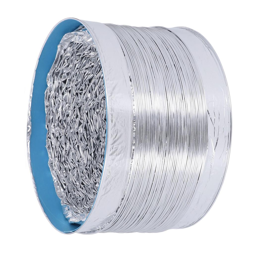 Воздуховод из алюминиевой фольги диаметром 7 дюймов, длиной 6,56 футов, утолщенный ПВХ-шланг для сушки воздуха