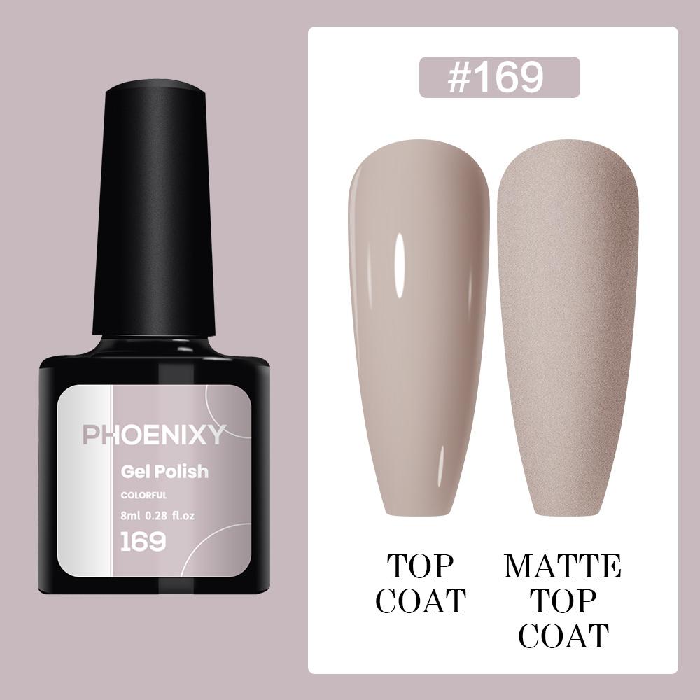 PHOENIXY, 50 шт., гель-лак для ногтей, долговечный гель-лак, верхнее базовое покрытие, полуперманентный гель-лак, дизайн ногтей «сделай сам»