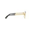 Versace Decorative details Metal Irregular Optical frame Women's Gold 7976402 VE12901499-gold 56