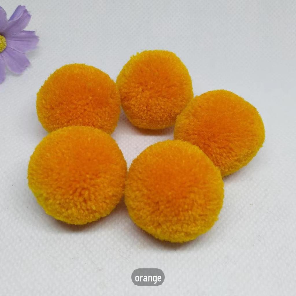 2-5 см шарик из шерсти цвета кашемира для самостоятельного изготовления подвески для одежды, набор материалов