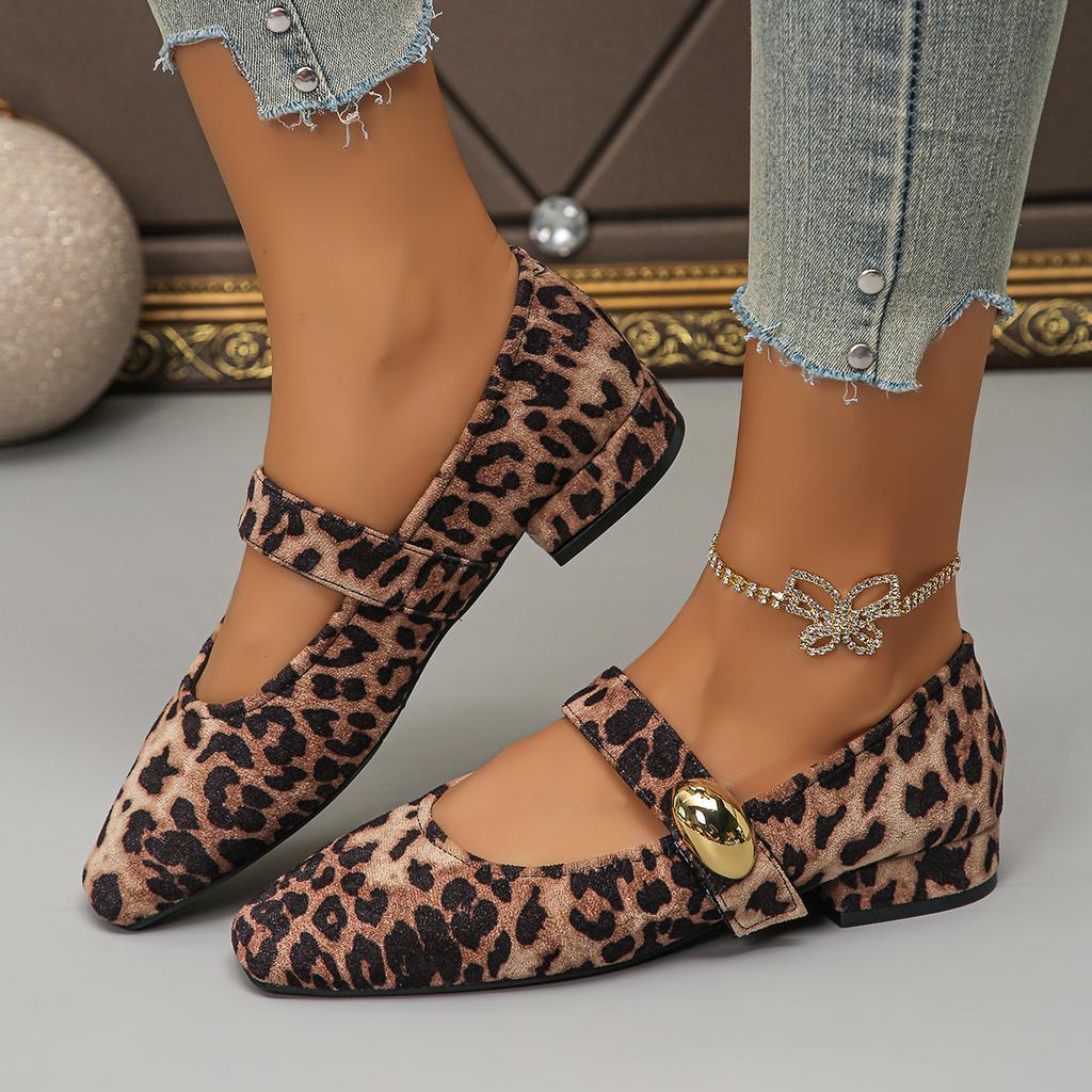 Fashion Women Flats Korean Spring Elegant Round Toe Loafers Women French Retro Low Heels Cute Mary Jane Shoes for Women Zapatos De Mujer