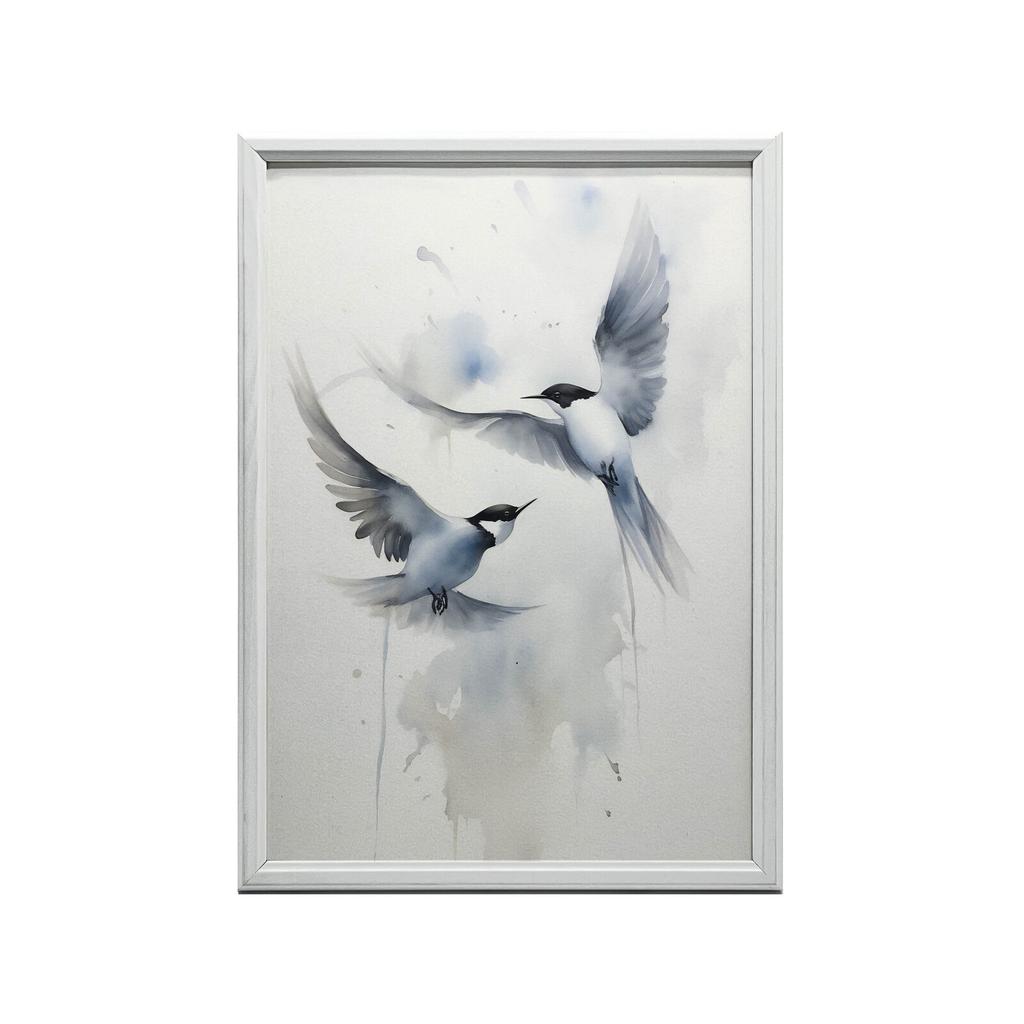 Cisza Natury Cisza Natury, 40X50 Cm, Rama Aluminiowa Czarna, Papier Matowy 230 Gsm