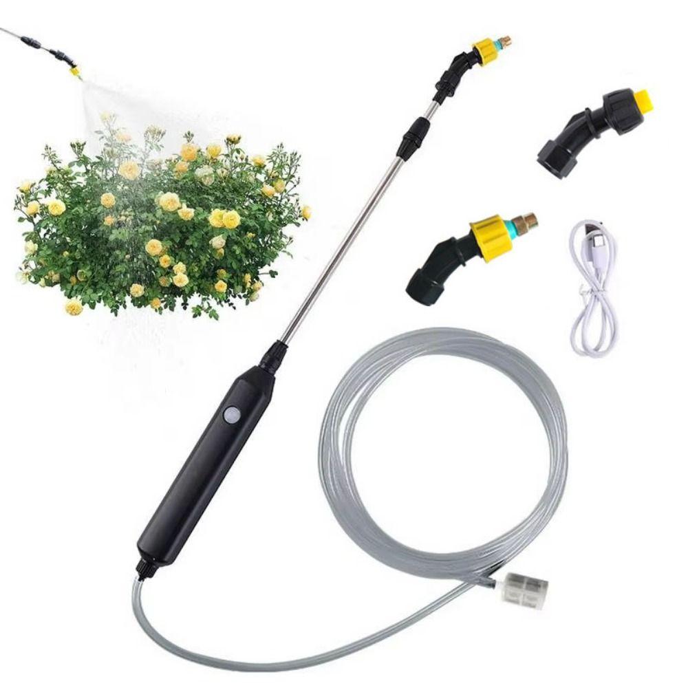 Adjustable Nozzle Electric Sprayer Wand Rechargeable Telescopic Sprayer Wand  Fertilizer Spraying
