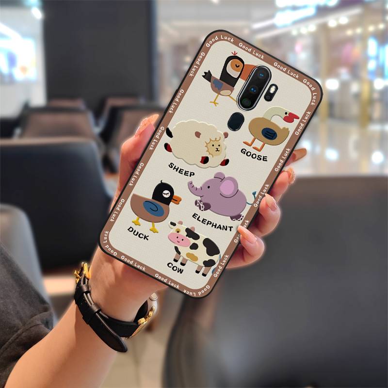 Силиконовый грязеотталкивающий чехол для телефона для OPPO A9 2020/A5 2020/A11/A11X/A9X Задняя крышка Прочный противоударный чехол Полная защита