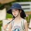 Дышащая детская шляпа от солнца, защита от солнца, шляпа-рыбак, повседневные детские пляжные кепки, весна и лето