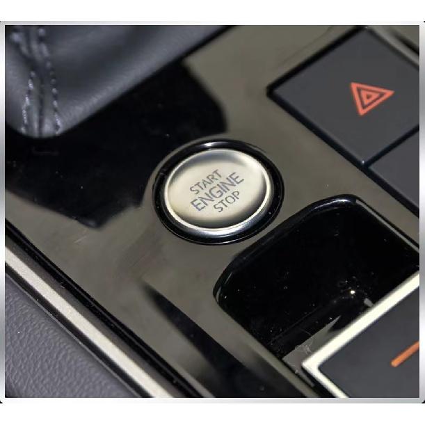 Для Volkswagen CC Tiguan Atlas VW Passat, кнопка запуска двигателя, остановка двигателя, кольцо, наклейка, чехол, протектор, стиль