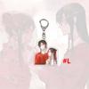 Hua Cheng Bag Pendant Key Ring Holder Tian Guan Ci Fu Key Rings Keychain Heaven Officials Blessing