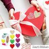 500pcs Sealing Stickers Love Heart Stickers Exquisite Blank Sealing Label Self-adhesive Handmade Reward Sticker Party