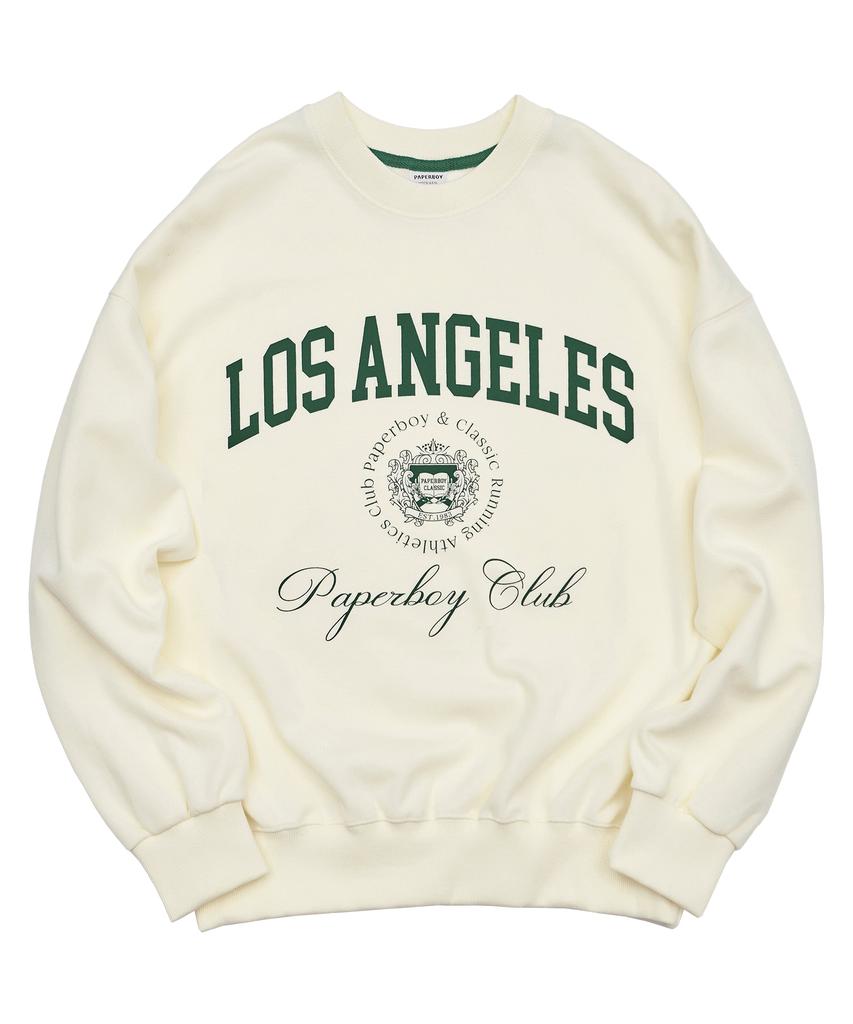 Свитшот PAPERBOY Los Angeles - Кремовый