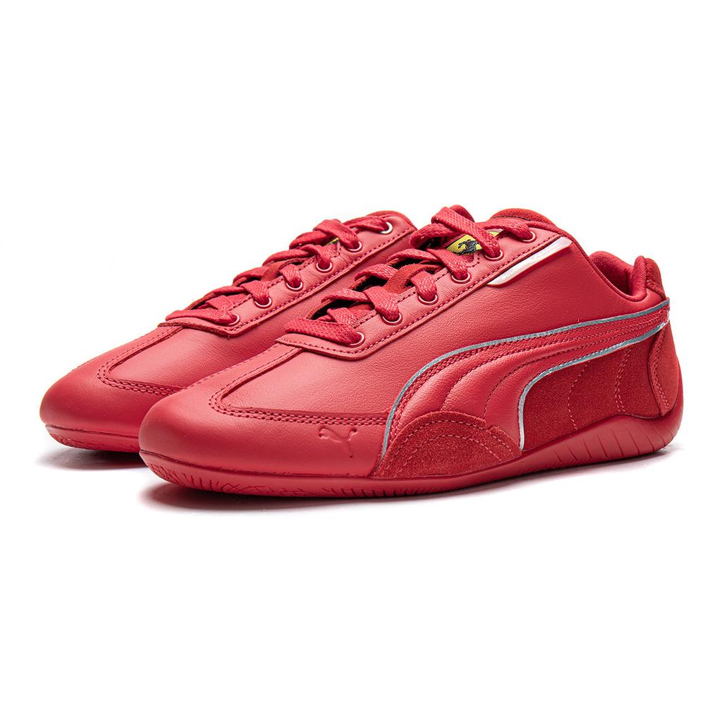 Puma X Ferrari Speedcat Износостойкие Низкие Повседневные Кроссовки Унисекс Красные 308905-02
