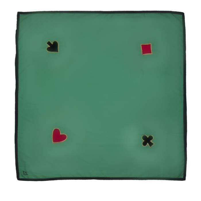 Квадратный игровой коврик - Engelhart - 390852 - 150 см - 100% хлопок - Машинная стирка - Зеленый