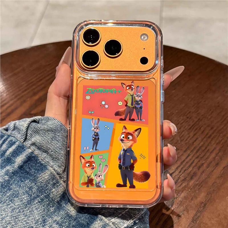 Совместимый чехол для Apple iPhone 17 Pro Max - Новый iPhone 17 Ник и Джуди 17 Pro, Продвинутое ощущение, Милый дизайн