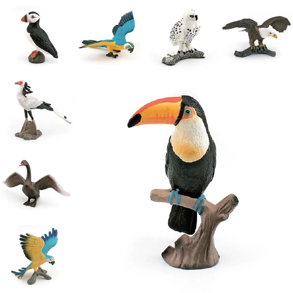 Модель Птицы Реалистичная Белая Сова Пластиковая Фигурка Для Домашнего Декора Коллекция Подарок