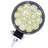 42W 14LED рабочий свет 6000K 3000LM круглые прожекторы IP67 водонепроницаемый универсальный для автомобиля мотоцикла