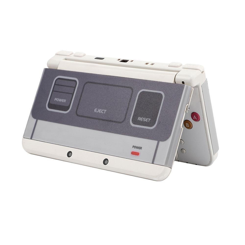 Сменная крышка корпуса для New Nintendo 3DS, верхняя и нижняя, серая