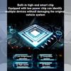 USB-концентратор для перчаточного ящика для Tesla Model Y 2021-2024 2021-2023 Cam Station 4-в-1 Док-станция для перчаточного ящика Fla C5A9