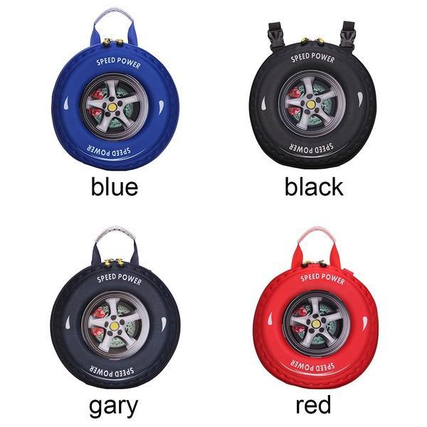 Рюкзак для маленьких детей, для мальчиков и девочек, креативный рюкзак из автомобильных шин, школьный рюкзак