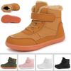 2024 Детские зимние ботинки с широким носком для босых ног | Зимние минималистичные кроссовки для мальчиков/девочек | Теплые ботинки для девочек и мальчиков для малышей и малышей