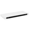 Floating Shelf High Gloss White 60 x 23.5 x 3.8 cm MDF