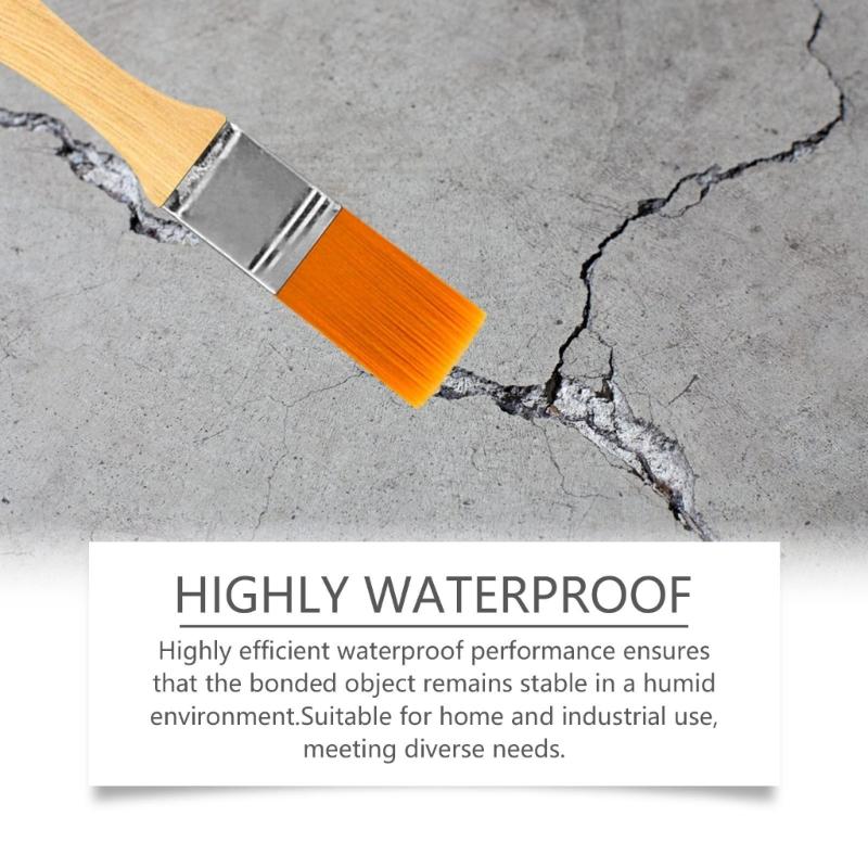 Large Capacity 150g Invisible Waterproof Sealant for Roofs and Wall Clear Coating Agent for Leak Prevention Designs