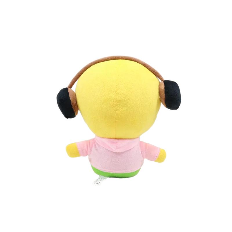 Cute Andrew Plush Roblox Game Character Soft Plush Toy 19cm Kawaii PWN Print Stuffed Doll for Children Fans Collectible Gift