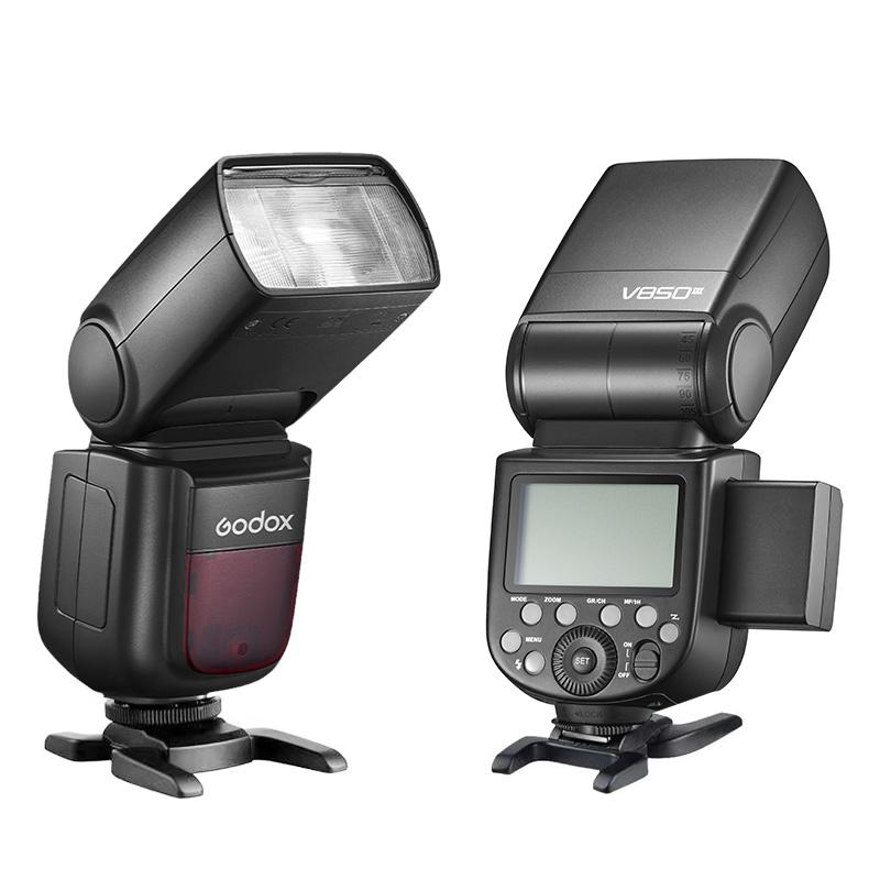 Godox V850II GN60 2,4G беспроводная система X Speedlite вспышка с литий-ионным аккумулятором и автомобильным зарядным устройством для камеры Canon Nikon Sony