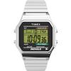 Мужские наручные часы TIMEX Классические Цифровые Серебристые T78587