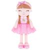16 Inches Baby Girl Gifts Plush Doll Virgi Constellation Doll In Pink Skirt with Gift Box for Birthday Christmas Gift