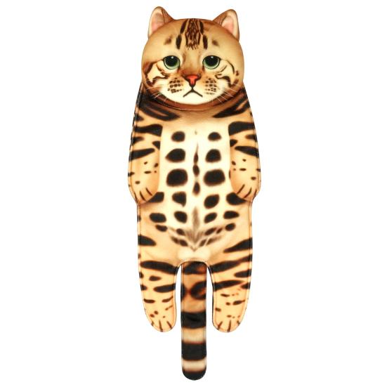 Hand Towel Adorable Cartoon Cat Shaped Towel Soft Absorbent Hanging Towel for House Kitchen Bathroom CDN