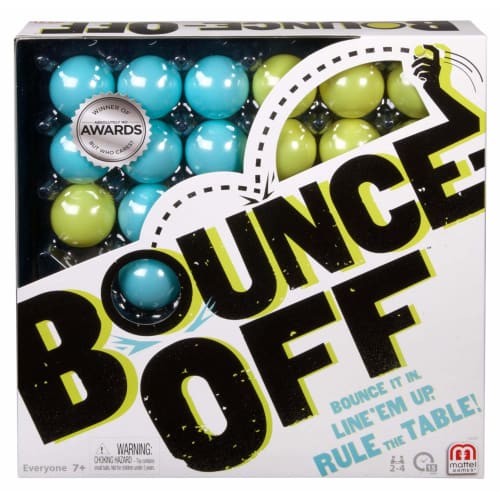 Mattel Game Bounce Off Настольная игра для вечеринок для 2-4 игроков в возрасте от 7 лет и старше CBJ83