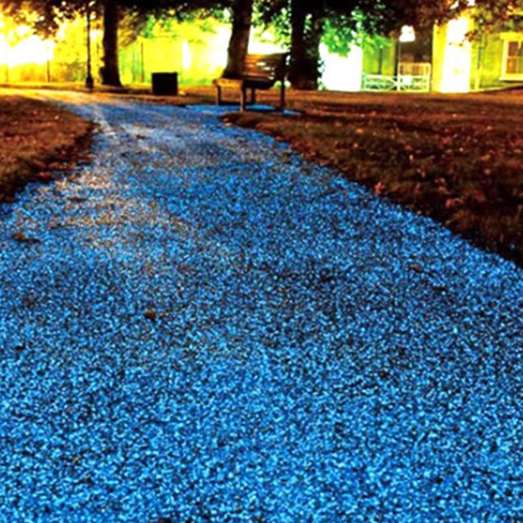 300 шт./пакет, светящиеся камни для сада и двора, светящиеся в темноте, украшения для аквариума, натуральные кристаллы, камни