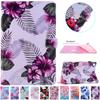 Tablet Case Case For Samsung Galaxy Tab A7 Lite 2021 SM-T225 T220 8.7 Inch Cute Marble Flower Painted Soft Silicone For Samsung Tab A7 Cover