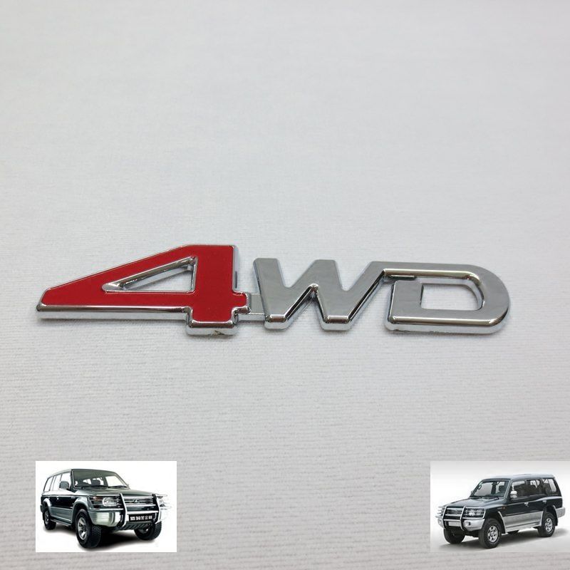 General Motors 4WD Декоративная наклейка с надписью для внедорожника, модифицированный кузов, дверь багажника, для Mitsubishi, для Jeep