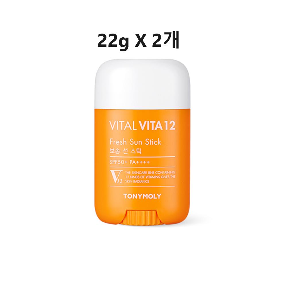 Солнцезащитный стик Tony Moly Vital Vita12 Soft Sun Stick SPF50+ PA++++, 44 г, 1 шт.