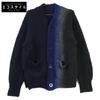 23AW 23-03167M Tie Dye Knit Cardigan Gradient Knit Cardigan Tops 0 NavyUsed