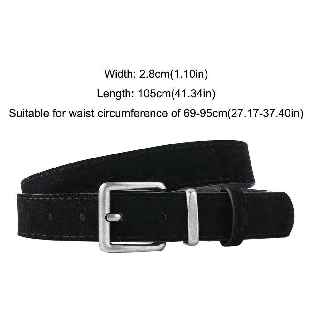 Casual Business Waist Belt Luxury Design Waistband Trendy Suede Leather Belt For Women
