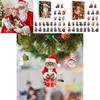 Christmas Countdown Calendar Featuring Adorable Cat Acrylic Decorations For Holiday Gift Giving