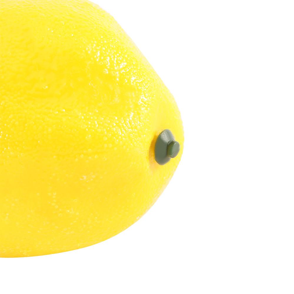Christmas Party Lifelike Kitchen Wedding Decoration Fake Fruit Simulation Artificial Lemon