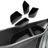 ZUNDUO Боковые лотки для хранения в двери для BMW X5 Задние лотки для двери с силиконом Совместимы с X5 4-го поколения Боковое хранение в двери BMW X5