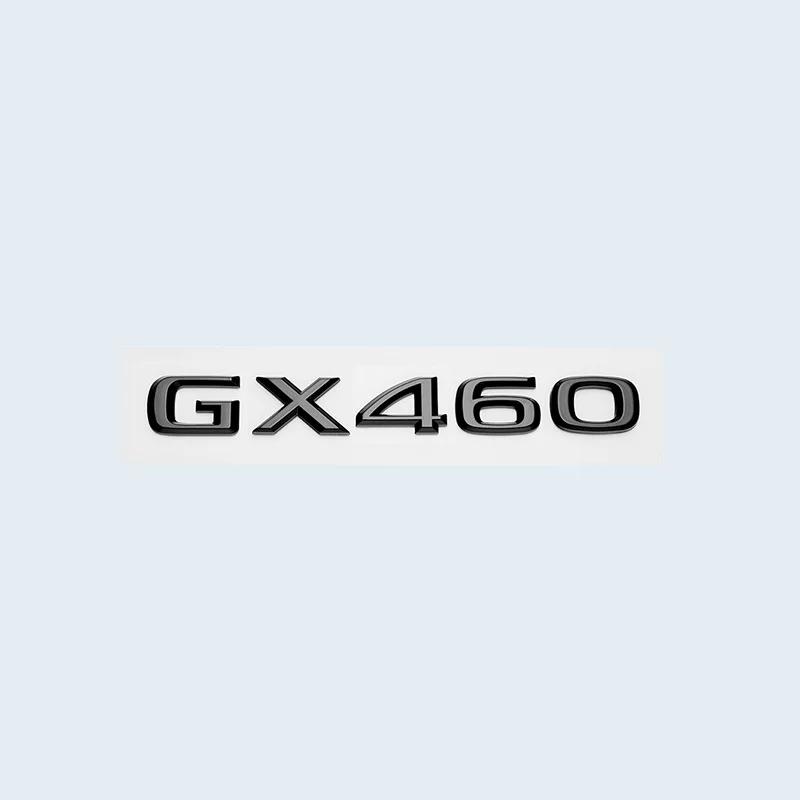 Glossy Black 3D ABS Letter Number Emblem for Lexus GX400 GX460 GX470 Car Rear Trunk Logo Badge Sticker Accessories ACN1