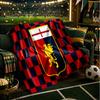 Lion Shield Genoa Throws Blanket Flannel Blankets Plush for Couch Bed Gifts for Men Women Travel picnic blanket Christmas fan gifts