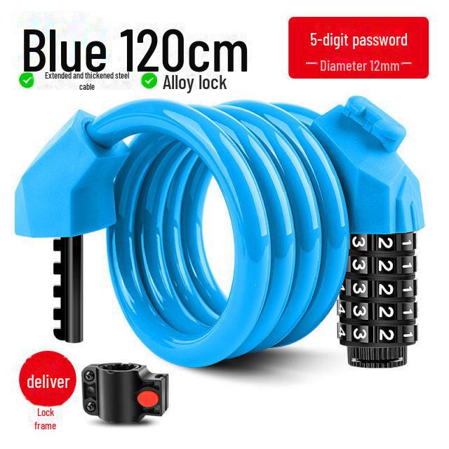 Велосипедный замок из сплава: Противоугонный парольный замок для электрических, горных и шоссейных велосипедов