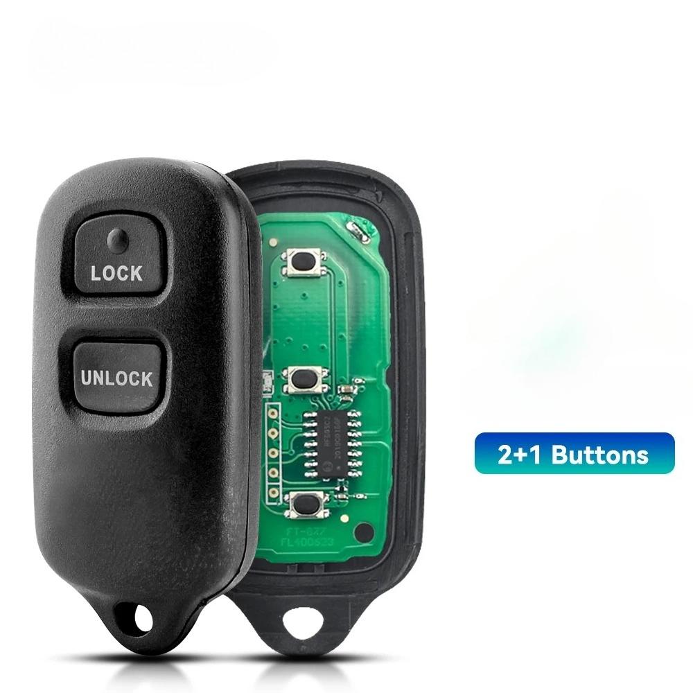 Дистанционный ключ для автомобиля Toyota Celica Cruiser Highlander Prius RAV4 Yaris 2+1/3+1 кнопки/ HYQ12BBX/GQ43VT14T /314.4/314 МГц