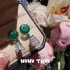 Украшения, Серьги-капли с драгоценными камнями, Ручная работа, Колос пшеницы, Набор брошей, Банкетные, Высокая мода, Глазурованный цветочный шар, Снежинка, Цирконий