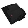 Tapis de sol - Logo - Mazda 2 - Velours noir - 4 pièces - Ajustement précis