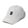 BUTDEEP Non-Logo Curve Cap - White