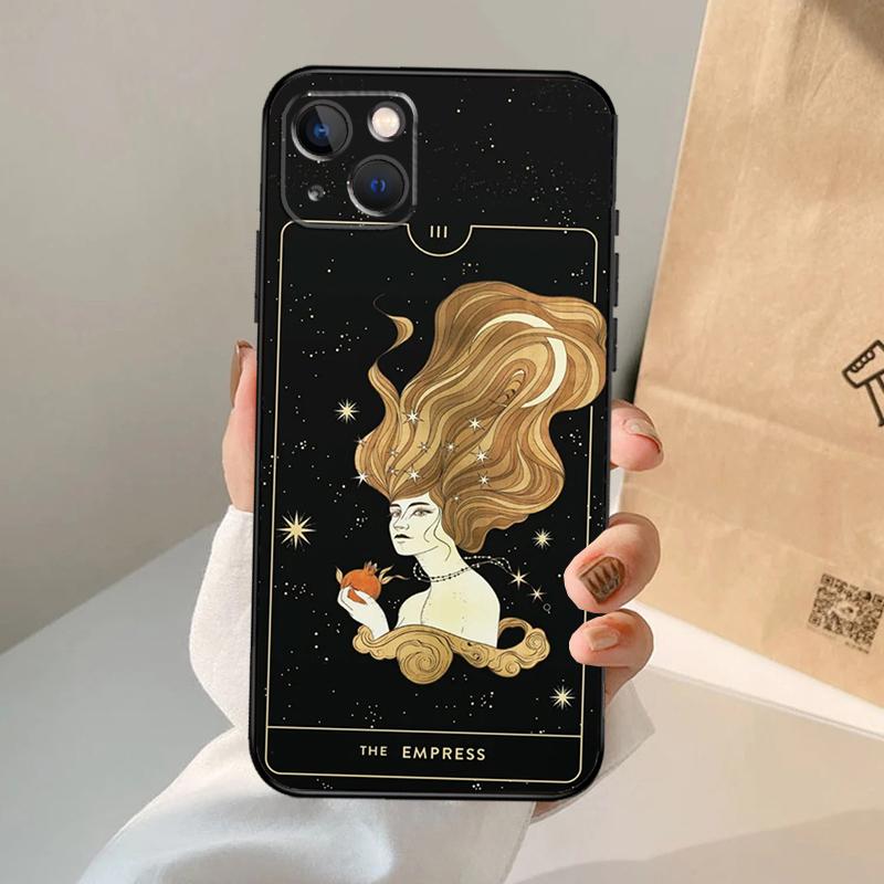 Астрология Таро Карты Чехол для Телефона Для iPhone 18 16 14 13 12 11 15 Pro Max 13 12 mini XR 15 16 Plus 16e Чехол