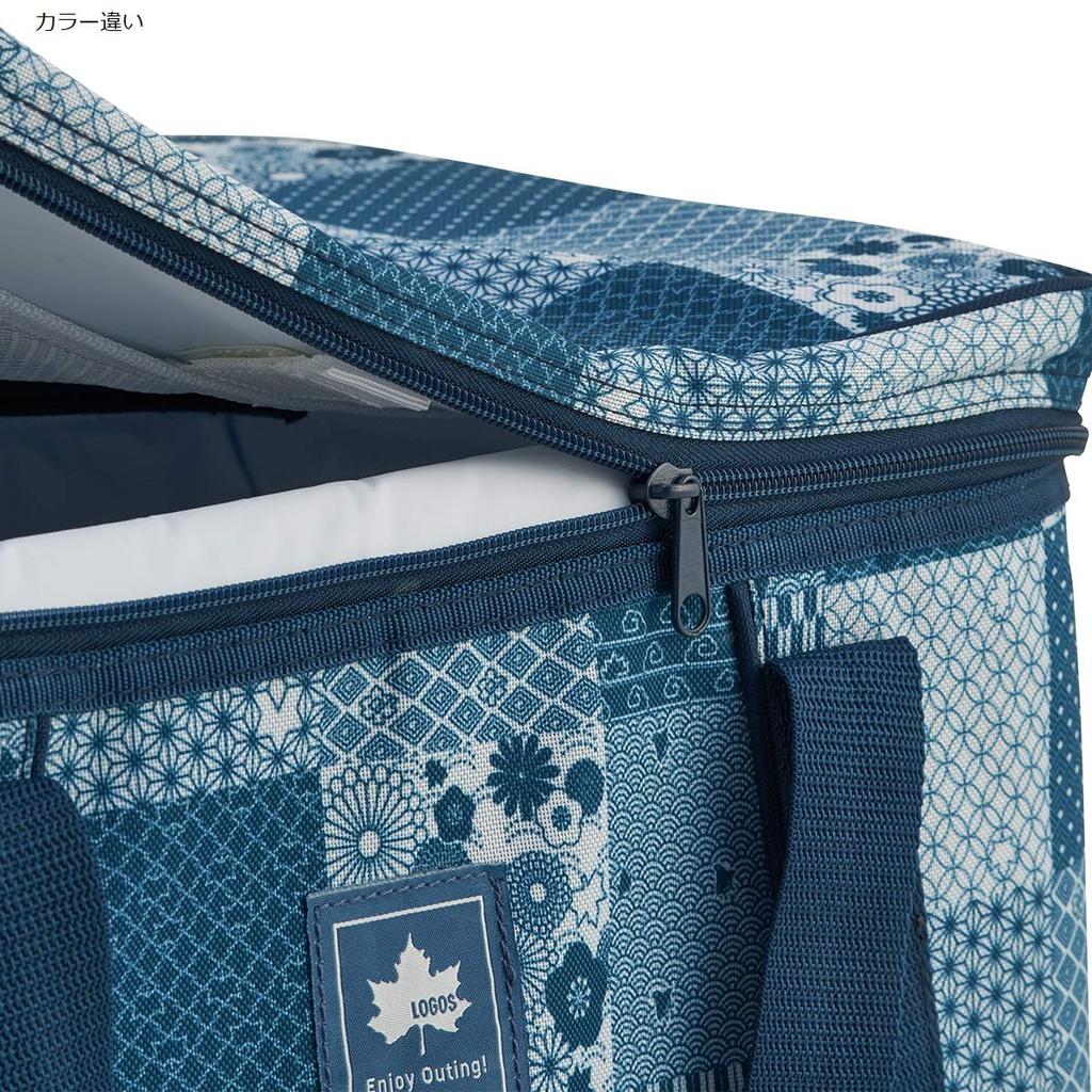 LOGOS Антибактериальный дизайн Кулер 37 Синяя полоса 81670681 Ящик-холодильник Складной