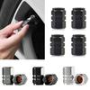 4Pcs Car Tire Wheel Rims Stem Air Valve Caps Tyre Cover Aluminum Truck Bike